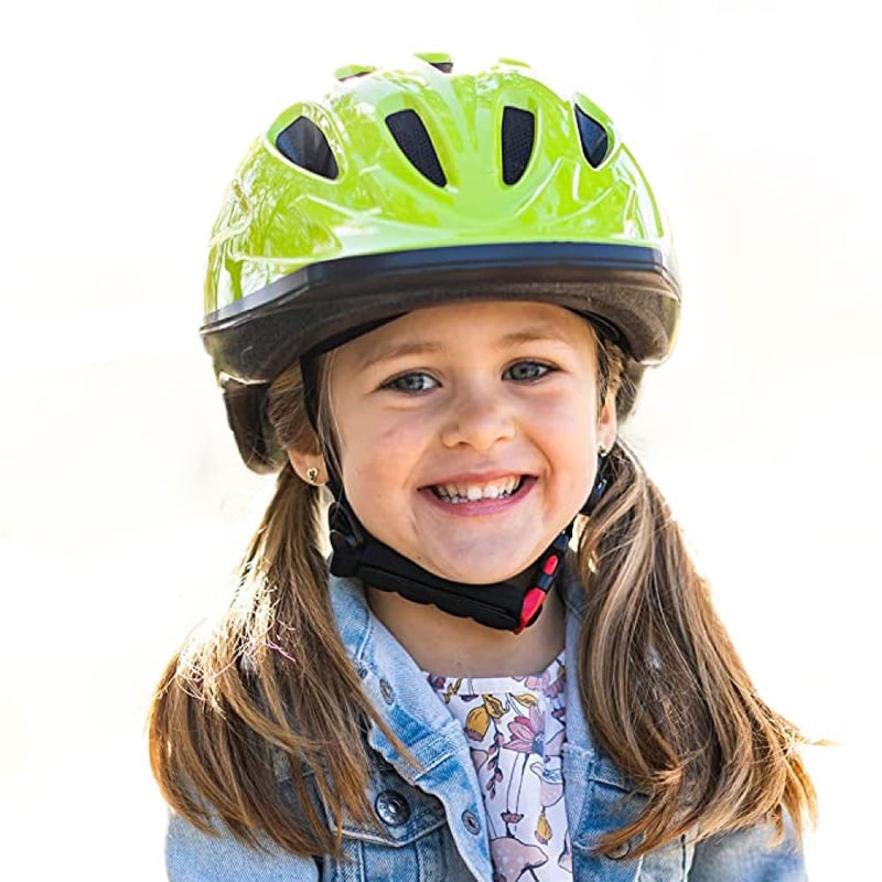 Joovy خوذة جوفي نودل متعددة الرياضات XS-S، خوذة دراجة للأطفال قابلة للتعديل، خضراء - Image 1